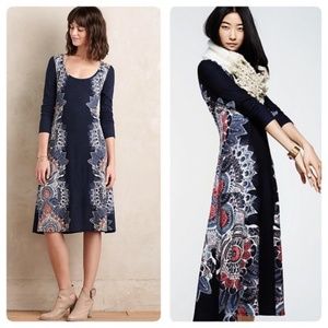 Anthropologie Eira Sweater Midi Dress